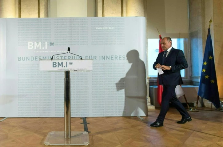 Le ministre autrichien de l'Intérieur Wolfgang Sobotka, le 5 juillet 2017 à Vienne