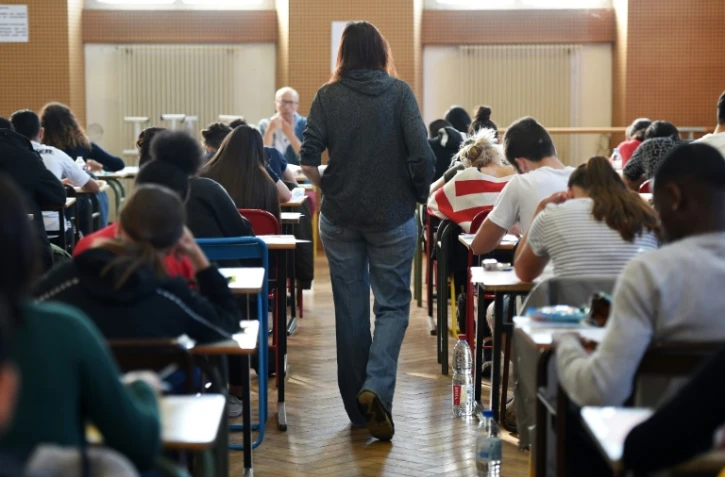 L'épreuve de philosophie du bac 2019 dans un lycée de Strasbourg, le 17 juin 2019