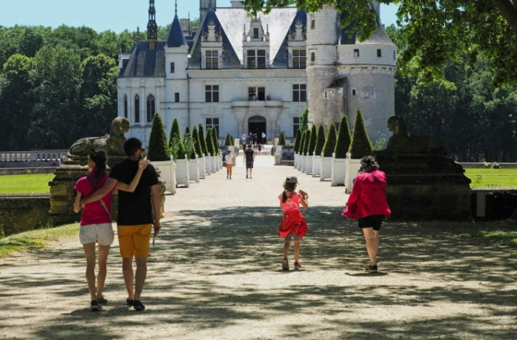 Réouverture du château de Chenonceau, dans le centre de la France, le 31 mai 2019