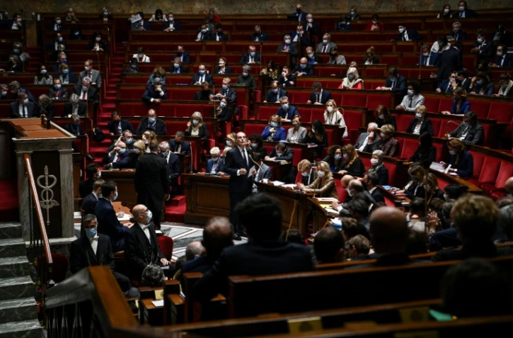 L'assemblée nationale le 6 octobre 2020 lors d'une session de questions au gouvernement