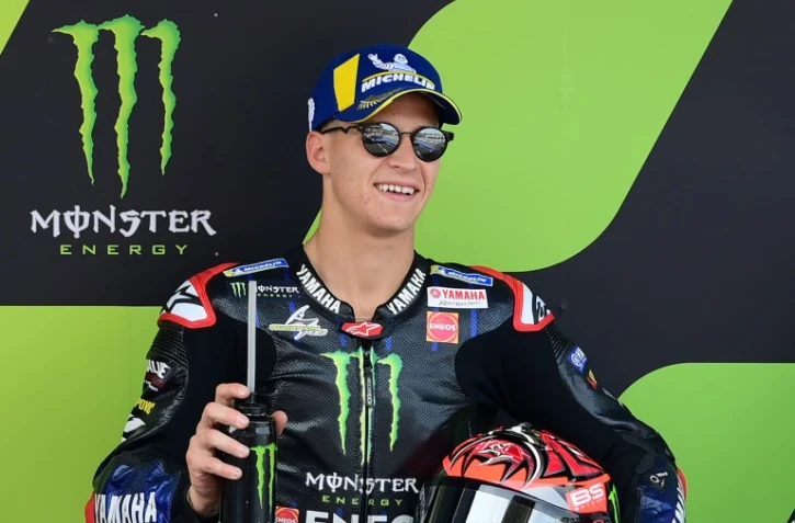 Fabio Quartararo (Yamaha) auteur de la pole position au GP de Catalogne, à Montmelo, le 5 juin 2021