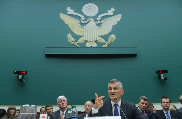 Le président de Volkswagen en Amérique du nord, Michael Horn, le 8 octobre 2015 à Washington