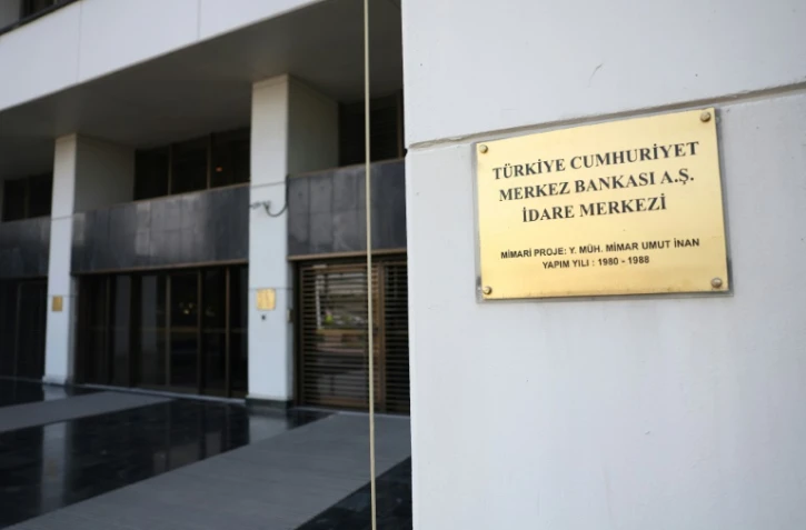L'entrée de la Banque centrale turque, le 9 juin 2023 à Ankara