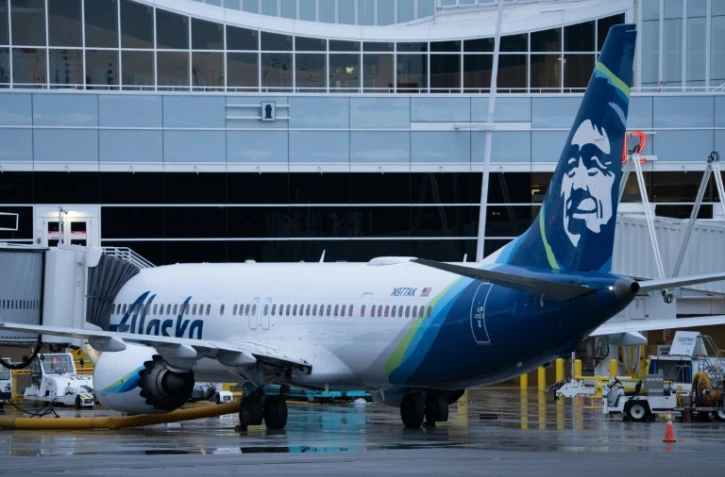 Un Boeing 737 MAX 9 d'Alaska Airlines à Seattle (Etat du Washington)