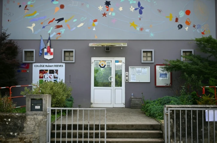 L'entrée du collège Hubert-Reeves à Fleurance (Gers), où était scolarisée Lyhanna, le 5 juin 2026