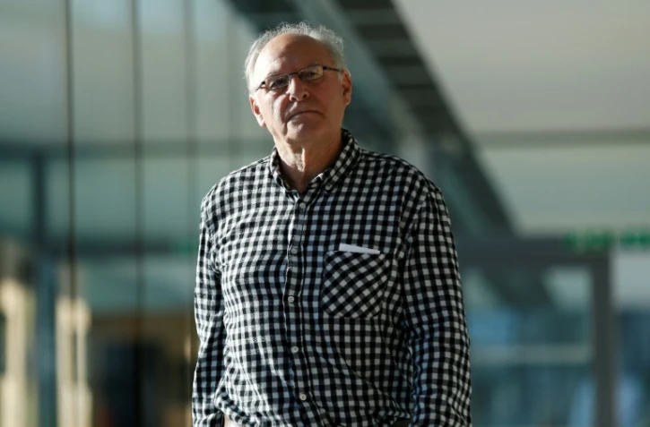 Bernard Sainz à son arrivée au tribunal de Caen, le 4 juillet 2017