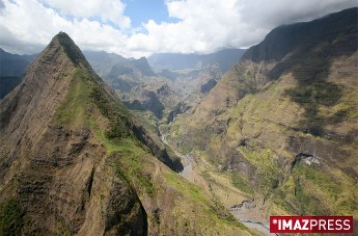 L'entrée dans le cirque de Mafate par la rivière des Galets est époustouflante