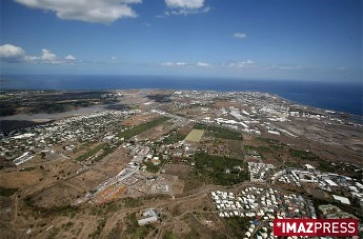 Vue sur la commune de la Possession et du Port