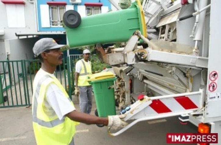 Ramassage des ordures ménagères par le tri sélectif