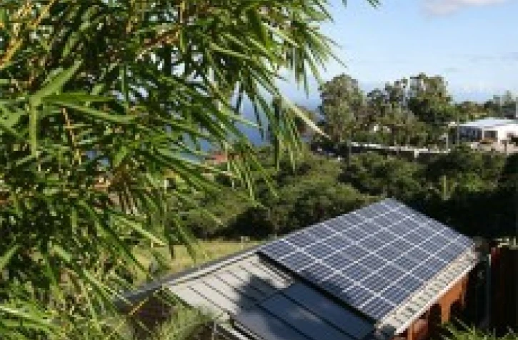 Panneaux photovoltaïques captant l'énergie solaire, une nouvelle forme d'énergie renouvelable