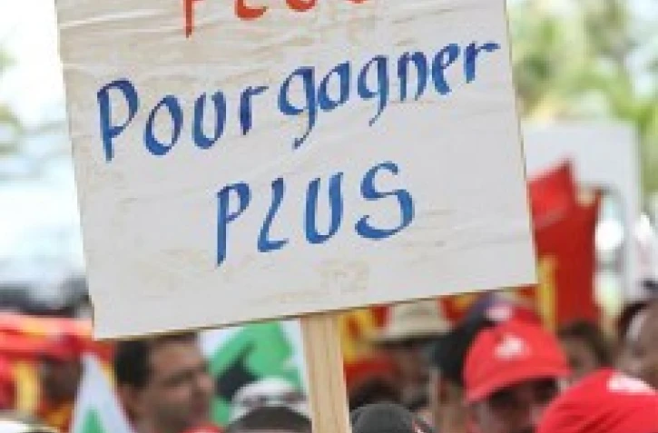 Jeudi 6 Mars 2008
Manifestation de la CGTR dans les rue de Saint-Denis