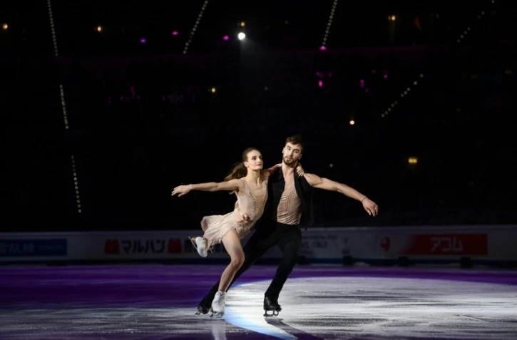 La paire française Gabriella Papadakis-Guillaume Cizeron a brillé en finale du Grand Prix de patinage artistique de Turin, le 8 décembre 2019 