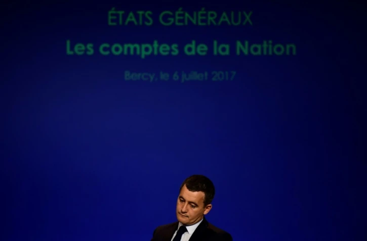 Le ministre de l'Action et des Comptes publics Gérald Darmanin à Paris, le 6 juillet 2017