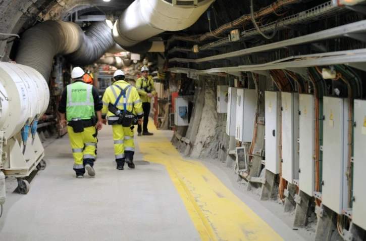 Le laboratoire souterrain de l'Agence nationale pour la gestion des déchets nucléaires (Andra) à Bure (Meuse), le 4 février 2013