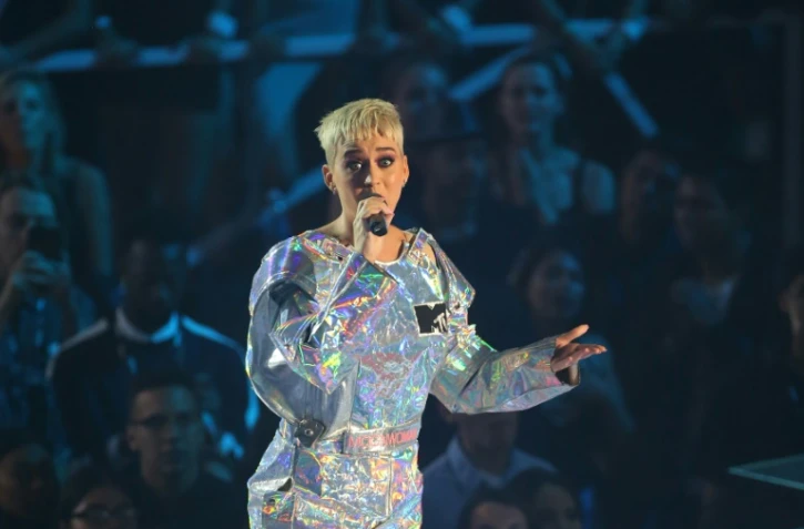 Katy Perry le 27 août à Los Angeles aux Video Music Awards de la chaîne MTV