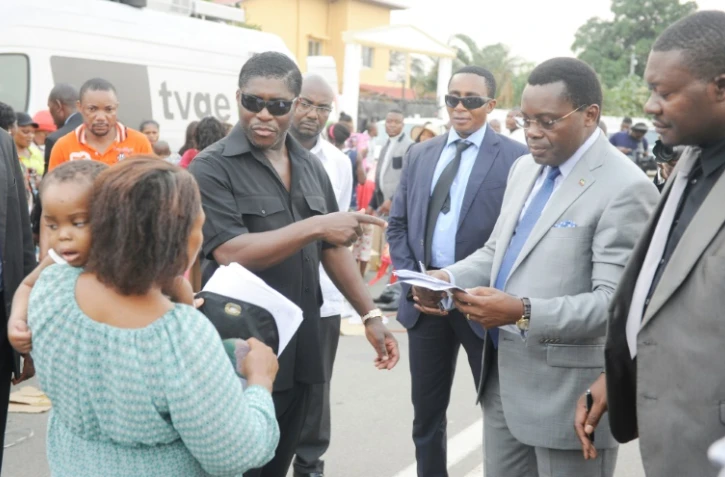 Teodorin Obiang Nguema le 23 décembre 2014 à Malabo