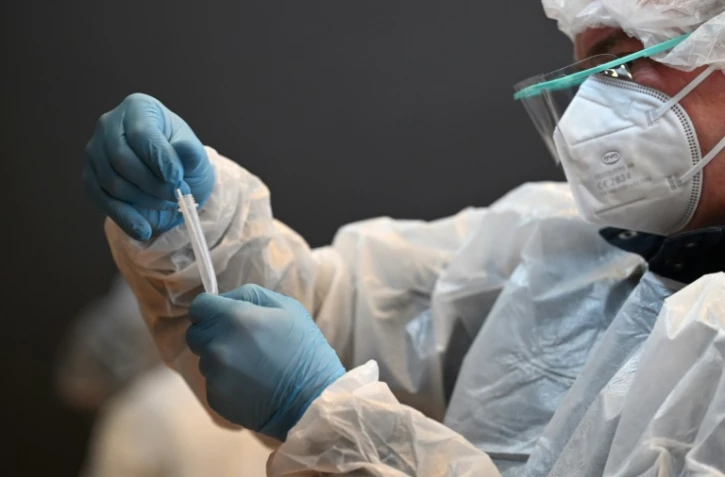 Campagne de dépistage massif du Covid-19 à Roubaix, le 11 janvier 2021