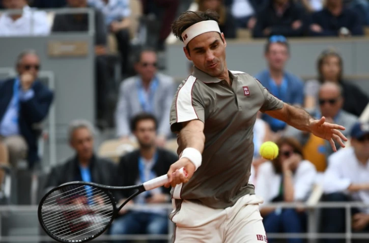Le Suisse Roger Federer se qualifie pour le deuxième tour de Roland-Garros le 26 mai 2019