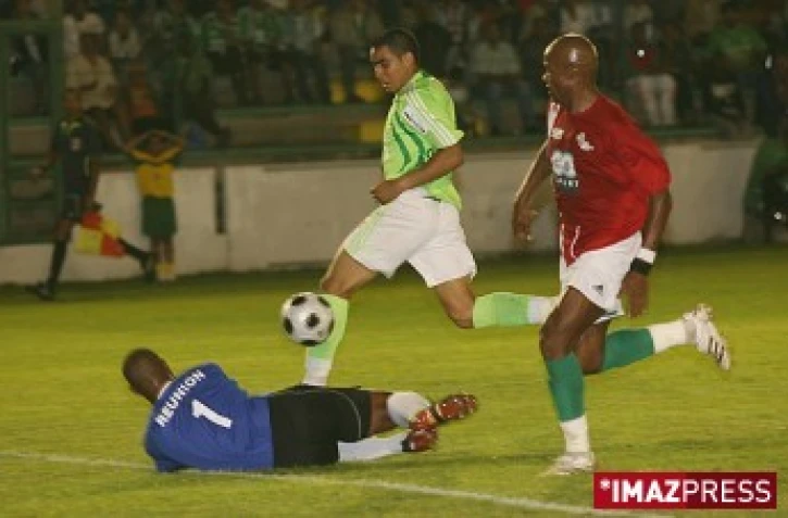 Football - Rencontre entre la sélection de La Réunion et l'AS Saint-Etienne
