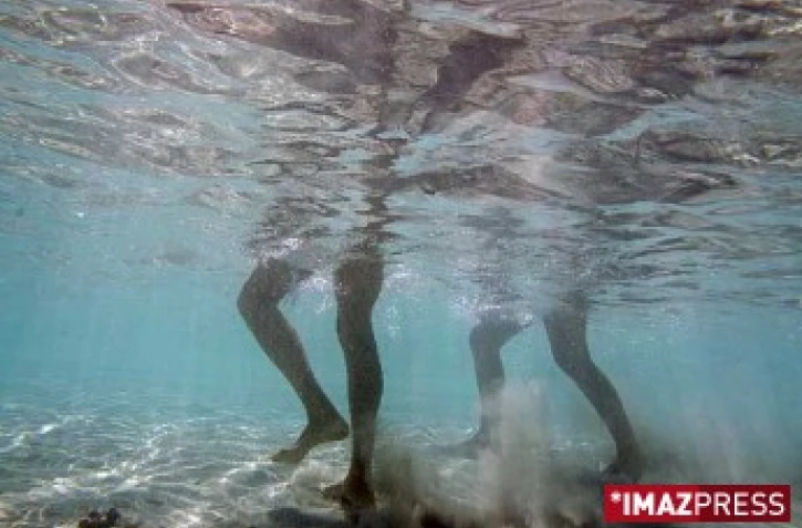 Photos sous-marine dans le lagon