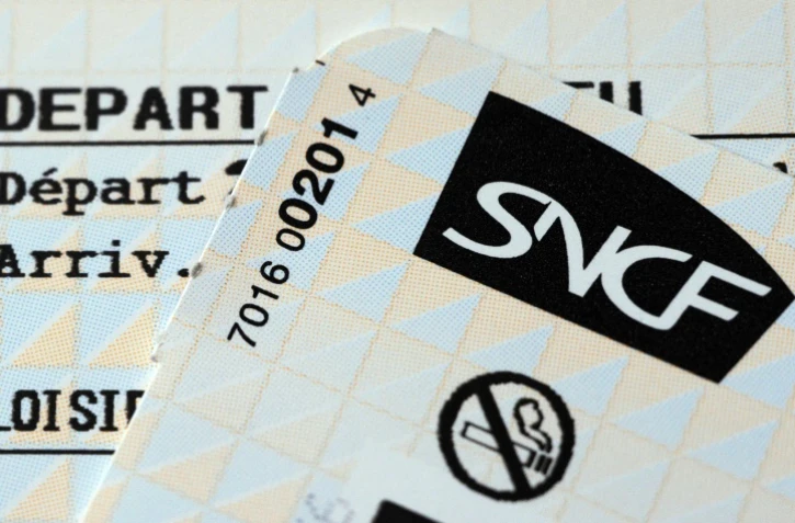 Des billets de train de la SNCF, le 28 décembre 2011 à Rennes