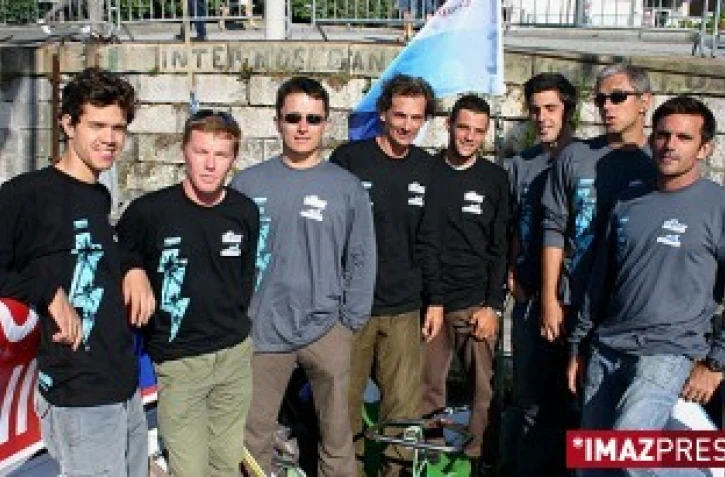 Tour de France à la voile 2008 - L'équipage du Ville du Port - Région Réunion