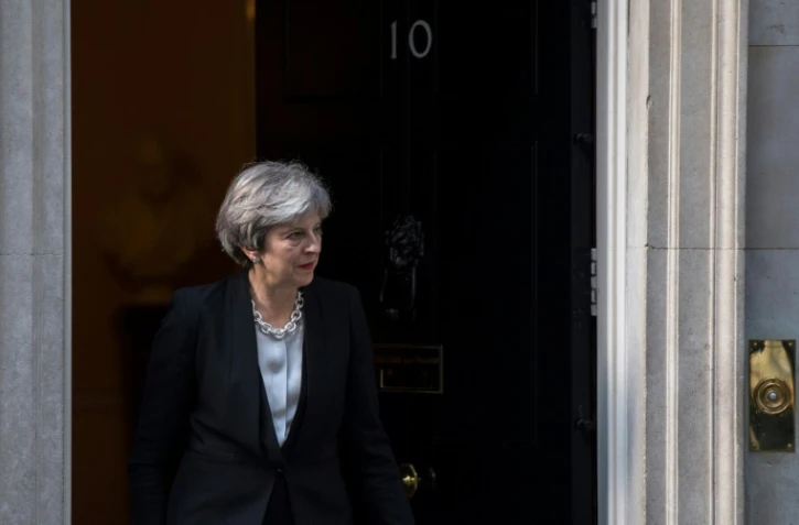 La Première ministre britannique, Theresa May, ici le 14 septembre 2017 à Londres, convoque son gouvernement avant son disours sur le Brexit.