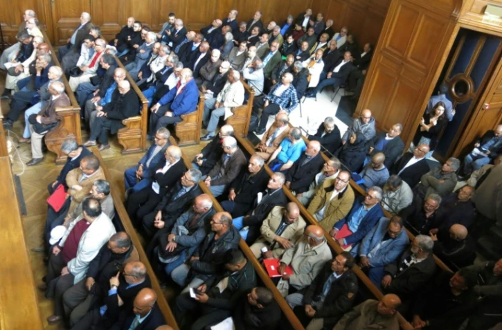 Procès en appel des "Chibanis" marocains contre la SNCF, le 16 mai 2017 à Paris