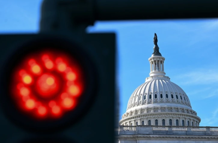 Le dôme du Capitole de Washington, siège du Congrès américain, le 3 cotobre 2025