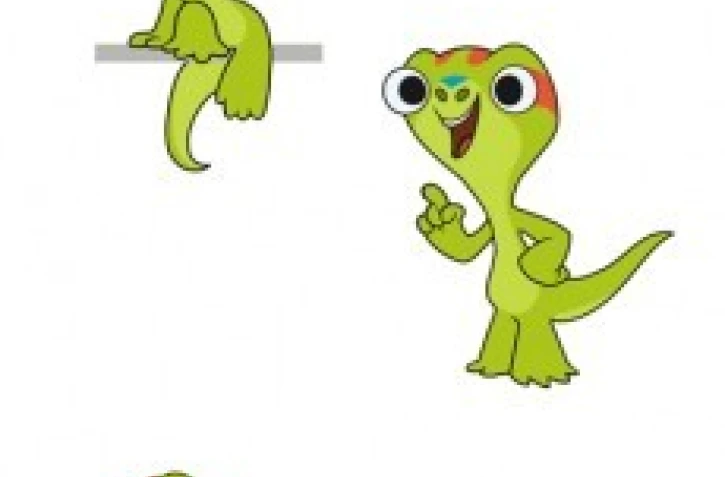 La mascotte du tram-train s'appelle Zéko (Photo SR21)