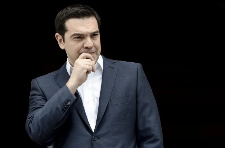 Le Premier ministre grec Alexis Tsipras à Athènes le 11 avril 2016