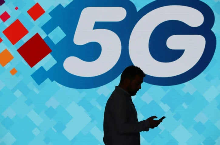 Lors du lancement de la 5G à Monaco, le 9 juillet 2019 avec des équipements du contreversé chinois Huawei