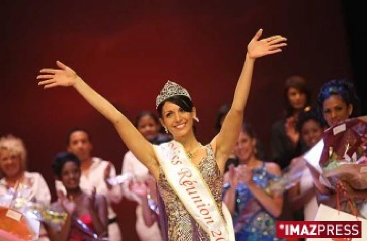 Delphine Courteaud, Miss Réunion 2008 - Photo Imaz Press Réunion