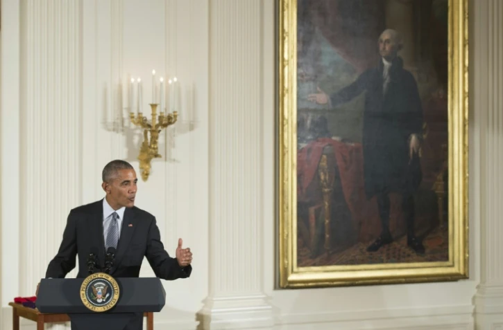 Le président américain Barack Obama le 22 septembre 2016 à Washington