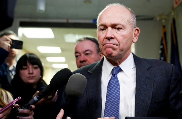 Dave Calhoun, patron de Boeing, le 24 janvier 2024 à Washington