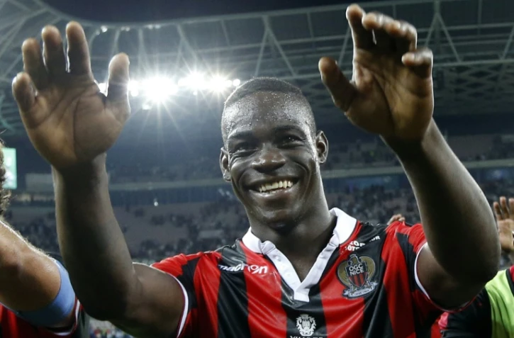 Mario Balotelli, le 11 septembre 2016 après son premier match pour Nice face à Marseille