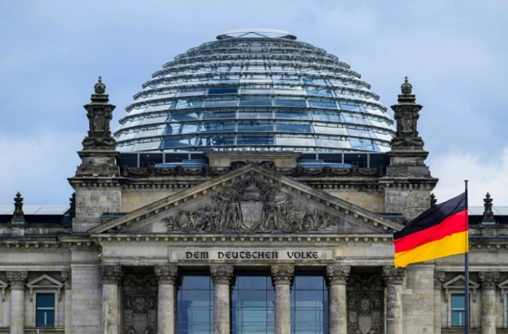 Le Bundestag, chambre basse du Parlement allemand, à Berlin le 2 avril 2024 