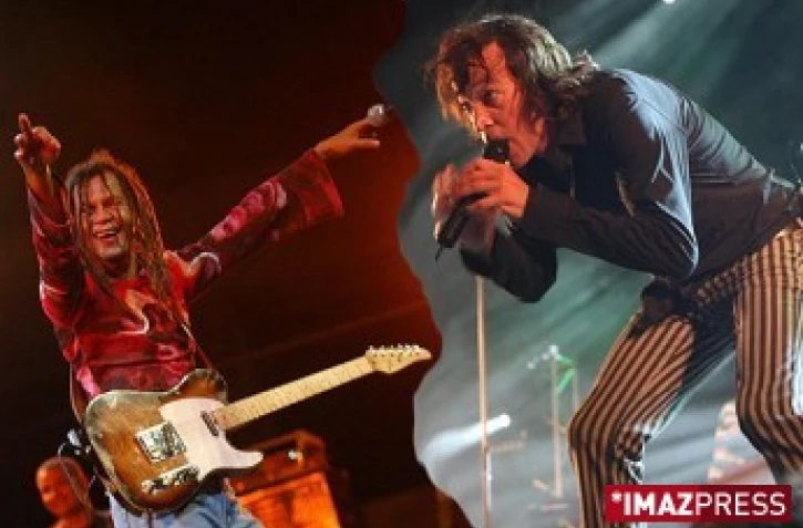 Thierry Gauliris et Cali (Photo montage)