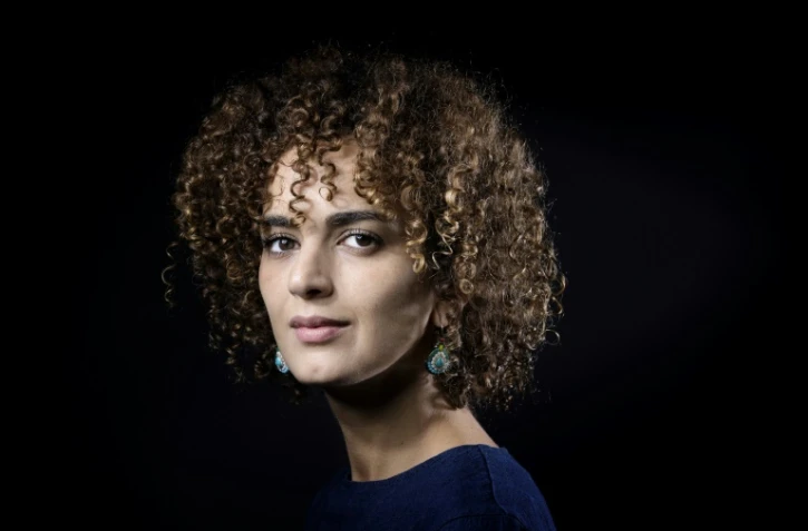 Leïla Slimani à Paris le 28 septembre 2016 
