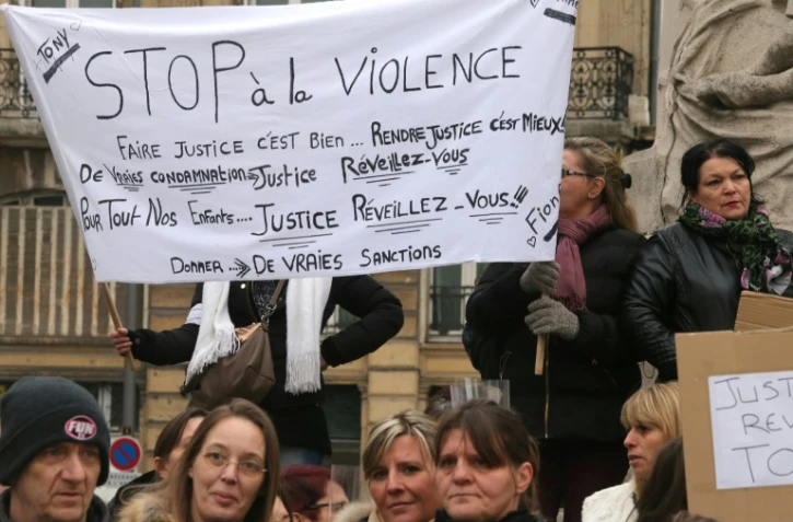 Marche contre la violence, le 19 décembre 2016 à Reims