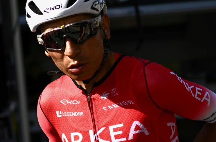 Le Colombien Nairo Quintana le 29 juin à Koge, Danemark