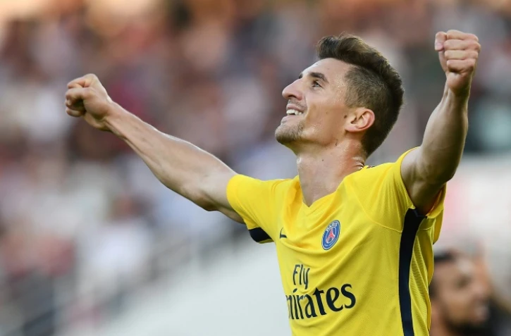 Thomas Meunier grand artisan de la victoire du PSG contre Dijon au Gaston-Gérard, le 14 octobre 2017 