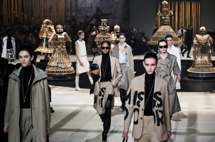 Défilé Dior pour la collection Prêt-à-porter Femme Automne-Hiver 2024/2025 à la Fashion Week de Paris, le 27 février 2024