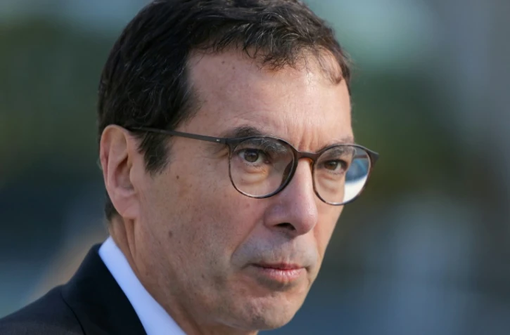 Le PDG de la SNCF Jean-Pierre Farandou à Paris le 3 mai 2024