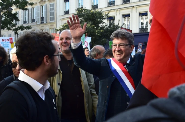 Jean-Luc Melenchon, le 23 septembre 2017 à Paris