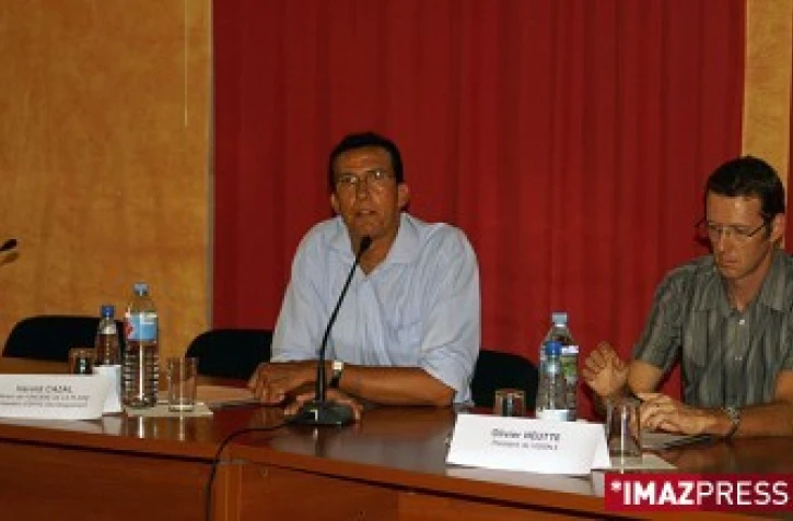 Harold Cazal et Olivier Heutte ont racheté les franchises Afflelou (Photo Entrepreneurs réunionnais)