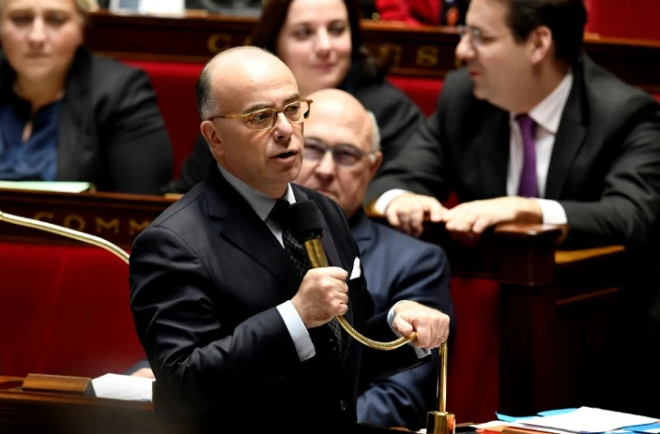 Le Premier ministre Bernard Cazeneuve devant l'Assemblée nationale, le 14 décembre 2016