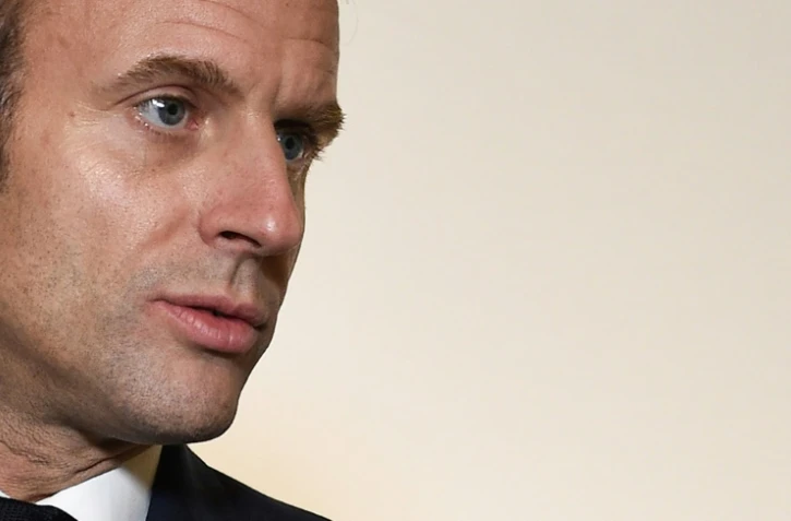 Emmanuel Macron, à l'hôtel de ville d'Epernay, le 14 novembre 2019