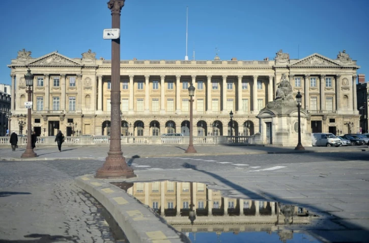 L'Hôtel de la Marine à Paris, le 16 janvier 2011 
