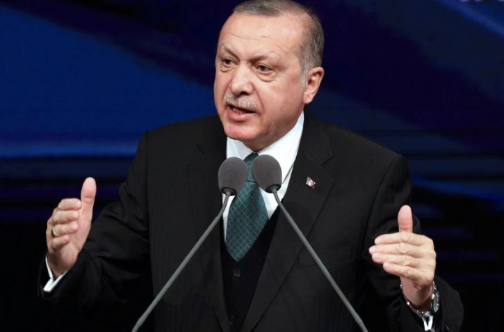Le président turc Recep Tayyip Erdogan le 15 mars 2018 à Ankara